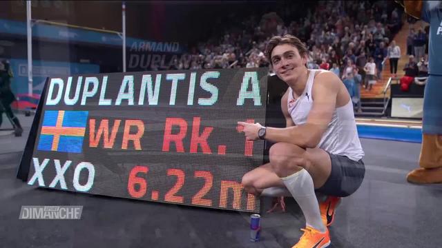 Armand Duplantis(SUE) bat son record du monde