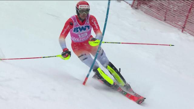 Wengen (SUI), slalom messieurs, 2e manche: Ramon Zenhaeusern (SUI)