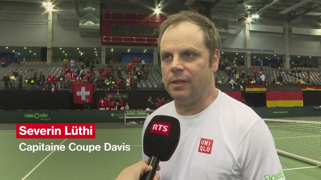 Coupe Davis: "C'est une super belle histoire" (Severin Luethi)