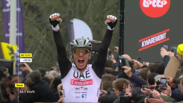 Tour des Flandres 2023: Tadej Pogačar (SLO) remporte pour la première fois cette classique