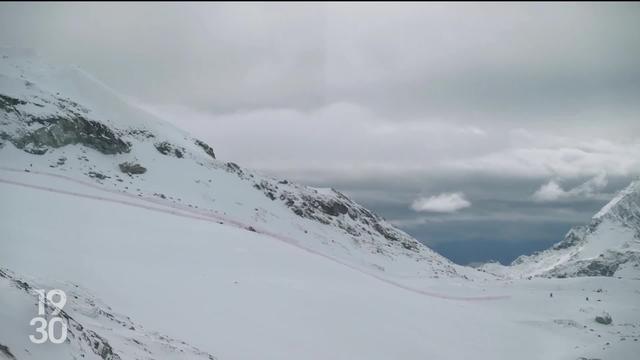 Les organisateurs ont construit trop large, mais la course aura bien lieu sur le glacier de Zermatt.