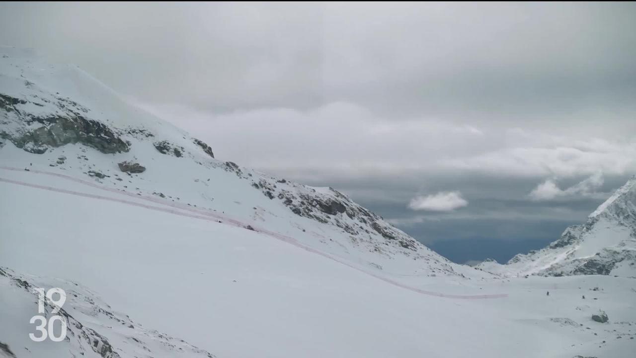Les organisateurs ont construit trop large, mais la course aura bien lieu sur le glacier de Zermatt.