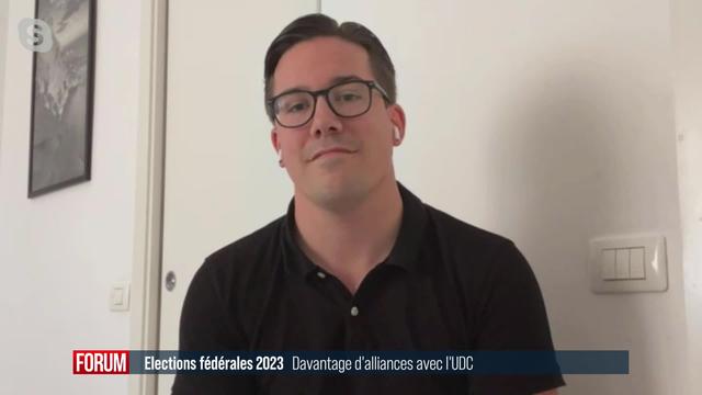 Augmentation des alliances avec l'UDC en vue des élection fédérales 2023: interview d’Alain Miserez