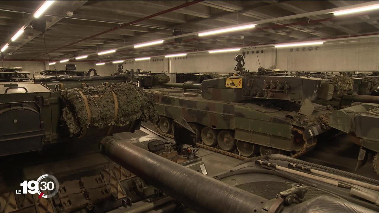 Le Conseil fédéral accepte que 25 chars Leopard 2 soient mis hors service pour être envoyés en Allemagne, qui s’est engagée à les garder pour elle