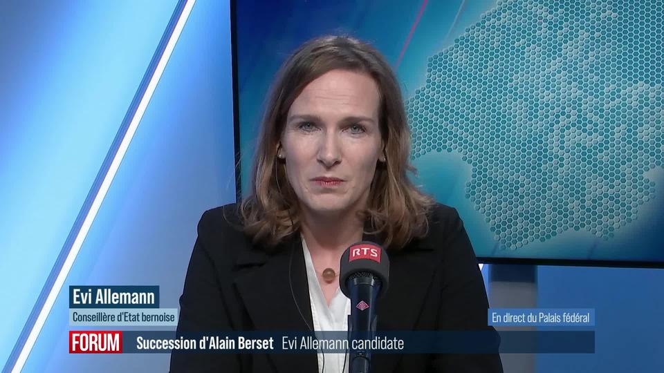 Evi Allemann candidate à la succession d’Alain Berset