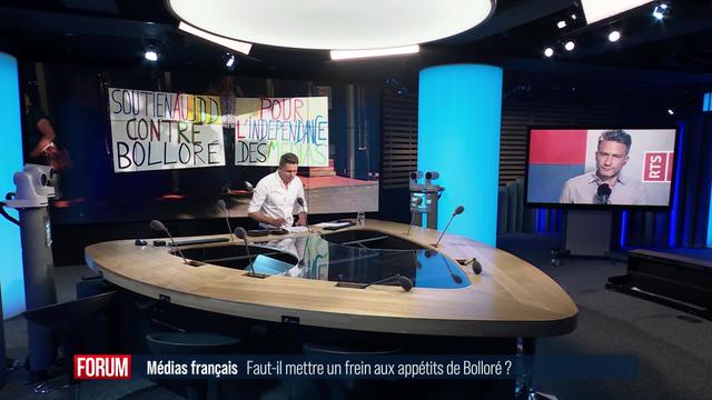 Médias français: faut-il mettre un frein aux appétits de Bolloré?