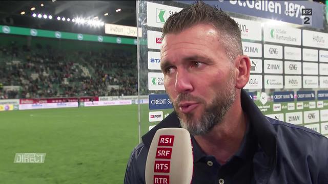 10e journée, Saint-Gall - Stade-Lausanne-Ouchy (4-0): la réaction d'Anthony Brézat après la déroute des siens