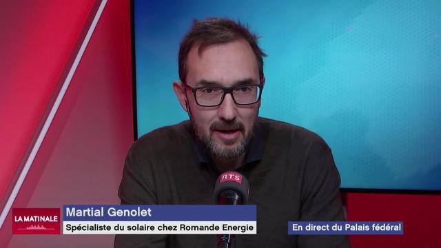 L’avenir des panneaux solaires est-elle ailleurs que sur nos toits? Interview de Martial Genolet (vidéo)