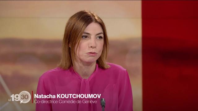 Natacha Koutchoumov, co-directrice de la Comédie de Genève revient sur les raisons de l'annulation de la pièce "Les Émigrants"