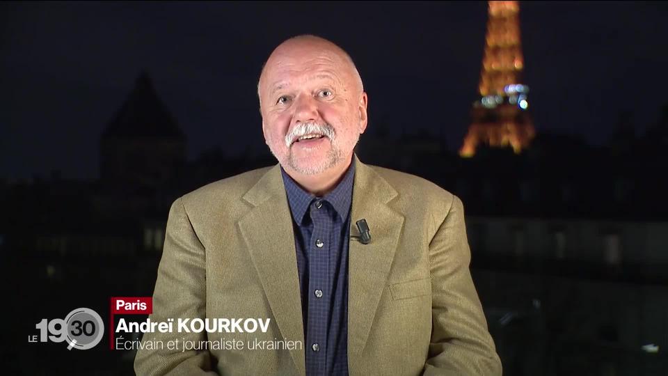 Entretien avec l’écrivain et journaliste ukrainien Andreï Kourkov, qui a fui son pays à l’arrivée des troupes russes.