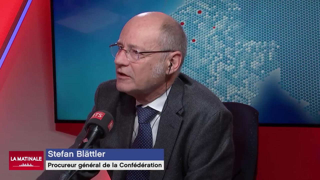 L'invité de La Matinale (vidéo) - Stefan Blättler, procureur général de la Confédération