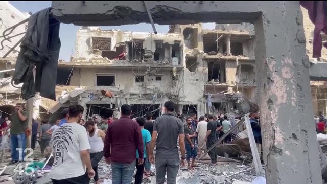 Des dizaines de Palestiniens sont morts dans le bombardement du plus grand camp de réfugiés de la bande de Gaza. L’armée israélienne assume