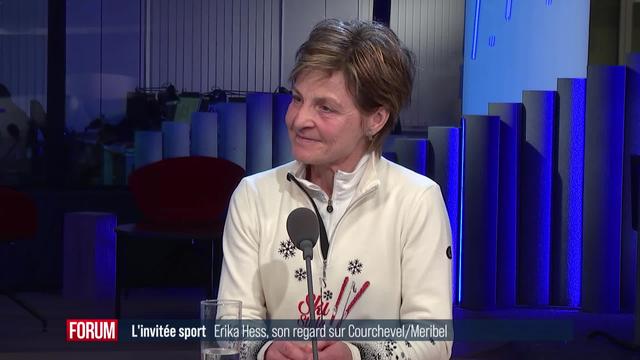 L'invitée Sport - Le regard d'Erika Hess sur les mondiaux de ski à Courchevel et Méribel
