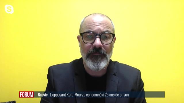 En Russie, l’opposant Vladimir Kara-Murza condamné à 25 ans de prison