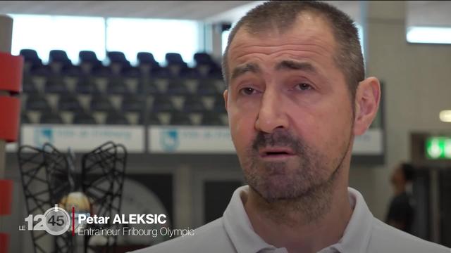 Portrait de Petar Aleksic, entraineur Fribourg Olympic