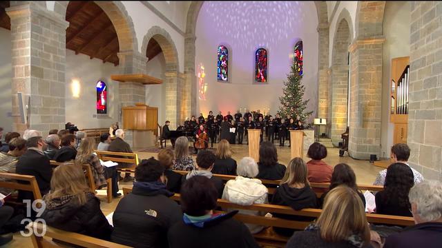 Moutier s'invite dans les foyers européens. Le culte de Noël du 25 décembre a été retransmis en Eurovision.