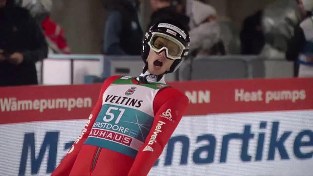 Oberstdorf (GER), qualifications grand tremplin: Gregor Deschwanden (SUI) 26e provisoire