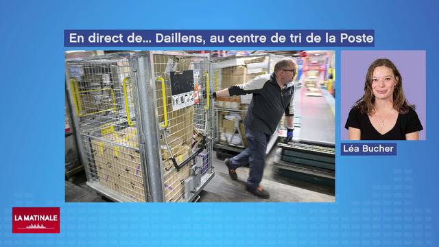 En direct de Daillens (vidéo) - À la clinique des colis du centre de tri de la Poste