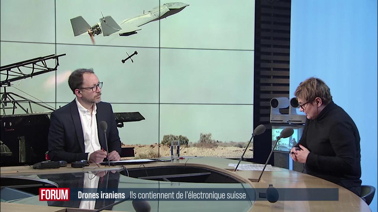 Un drone iranien abattu en Ukraine contient de l'électronique suisse