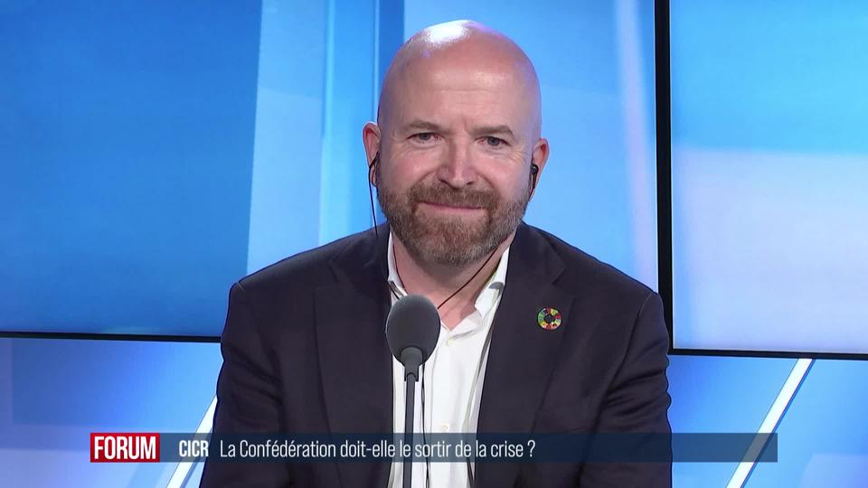 La Suisse doit-elle aider le CICR en manque de liquidités? Interview de Nicolas Walder