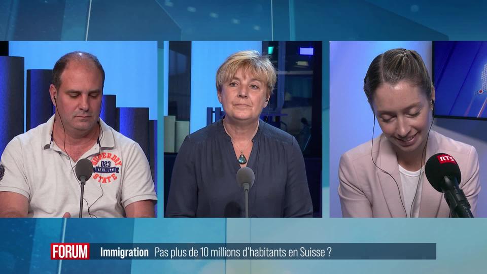 Grand débat - Faut-il limiter l'immigration pour freiner la croissance démographique en Suisse?