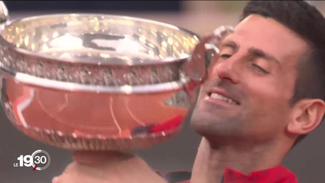 Avec sa nouvelle victoire à Roland-Garros, Novak Djokovic bat le record de victoires en Grand Chelem