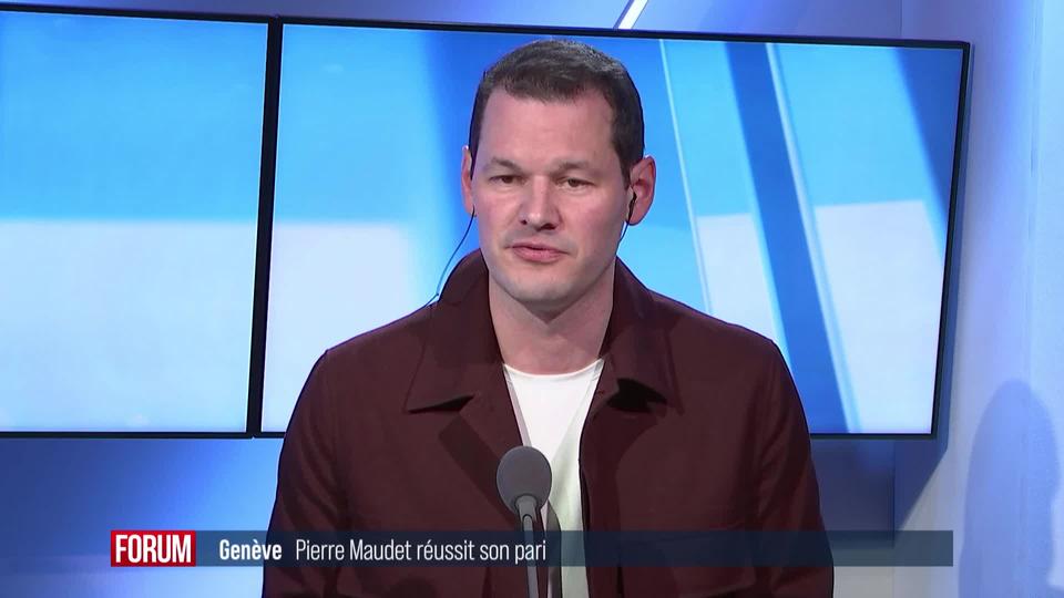 Pierre Maudet réussit son pari à Genève