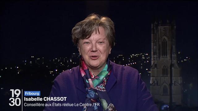 Les précisions de la centriste Isabelle Chassot, conseillère aux Etats fribourgeoise récemment réélue, sur la progression de son parti