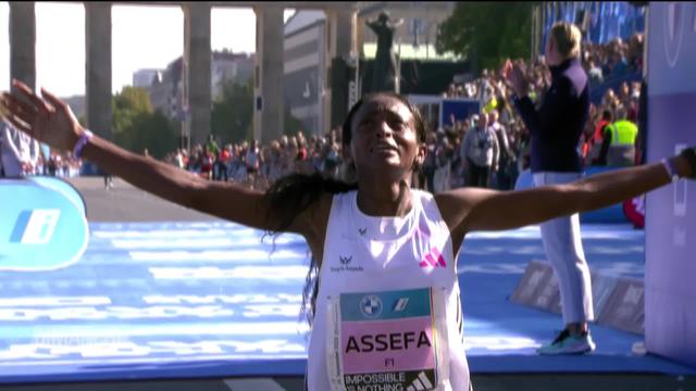 Athlétisme : Retour sur les résultats de la 49e édition du Marathon de Berlin, Tigst Assefa (ETH) bat le record du monde