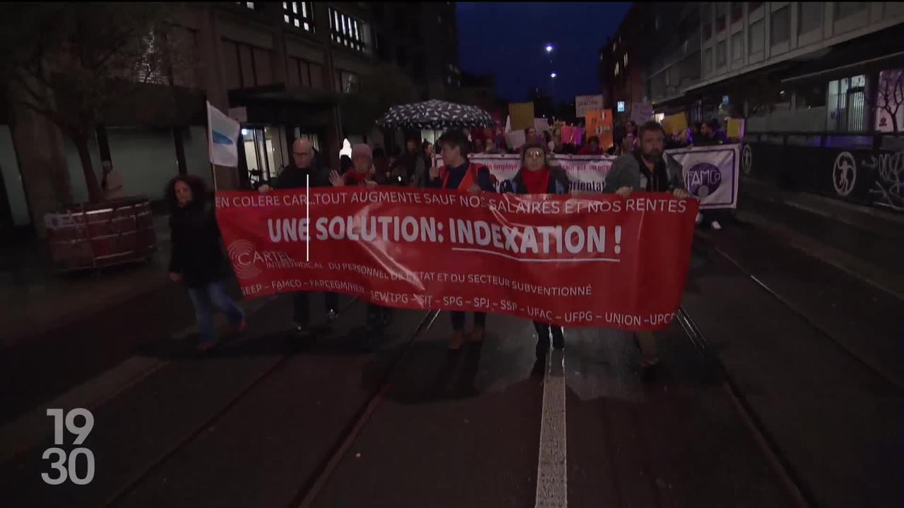 À Fribourg et à Genève, la fonction publique se mobilise pour demander une hausse de salaire