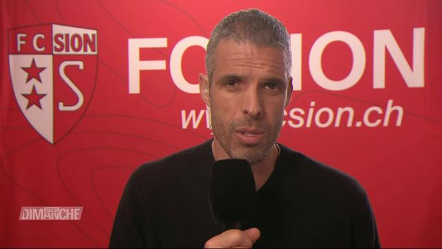 Super League: l'entraîneur du FC Sion Fabio Celestini, à l'interview