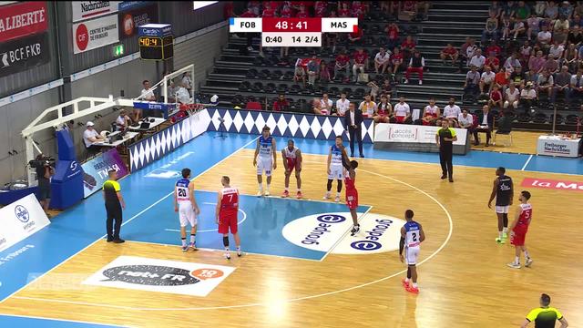 Basketball, Playoff SBL, acte III: Fribourg Olympic – Massagno (95-81)