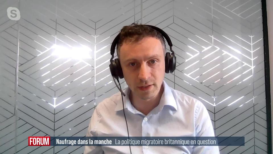 La politique migratoire britannique critiquée après les naufrages dans la Manche: interview de François-Joseph Schichan