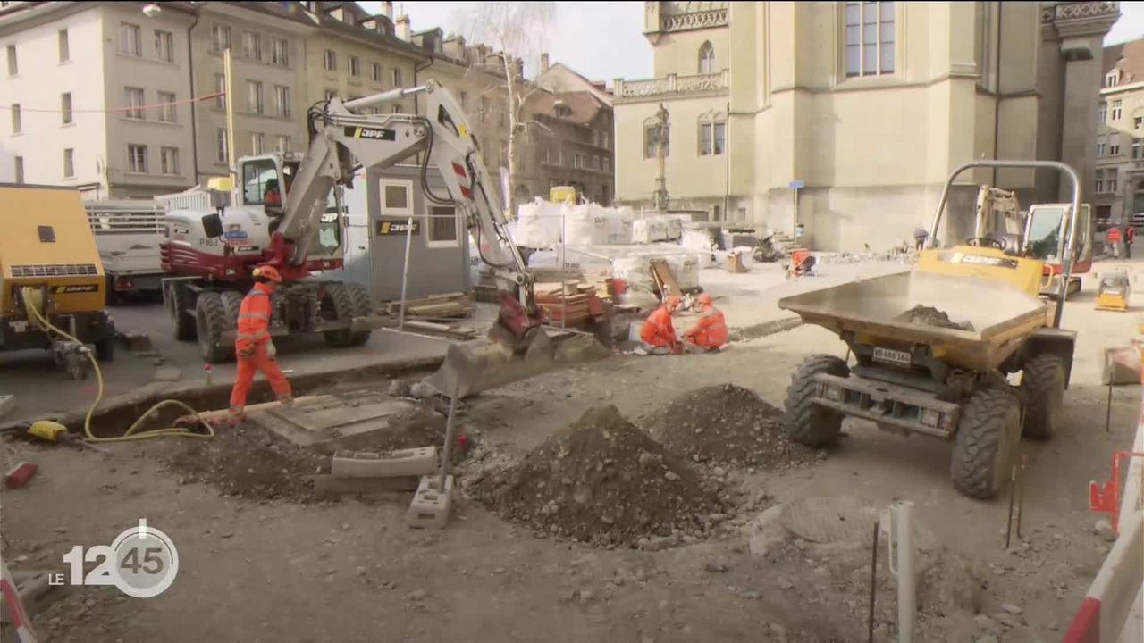 15 nouveaux chantiers vont être ouverts ce printemps en ville de Fribourg