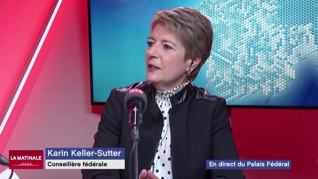 L'invitée de La Matinale (vidéo) - Karin Keller-Sutter, conseillère fédérale