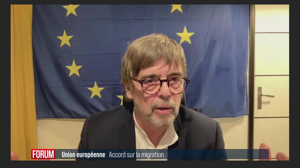 L'Union européenne trouve un accord sur la réforme de la politique migratoire: interview de Damien Carême