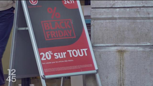 Les consommateurs vont-ils profiter des bonnes affaires du Black Friday ? Reportage dans les commerces genevois