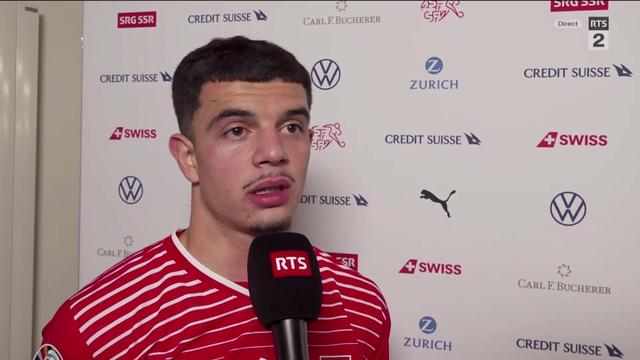 Gr. I, Suisse – Bélarus (3-3): Zeki Amdouni au micro de la RTS pour analyser le match à chaud