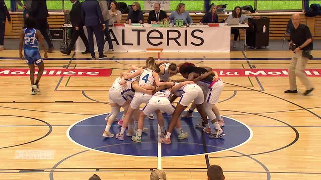 Basketball, Acte 3: Nyon - Elfic Fribourg (46-92), un 5e titre national consécutif pour Elfic Fribourg