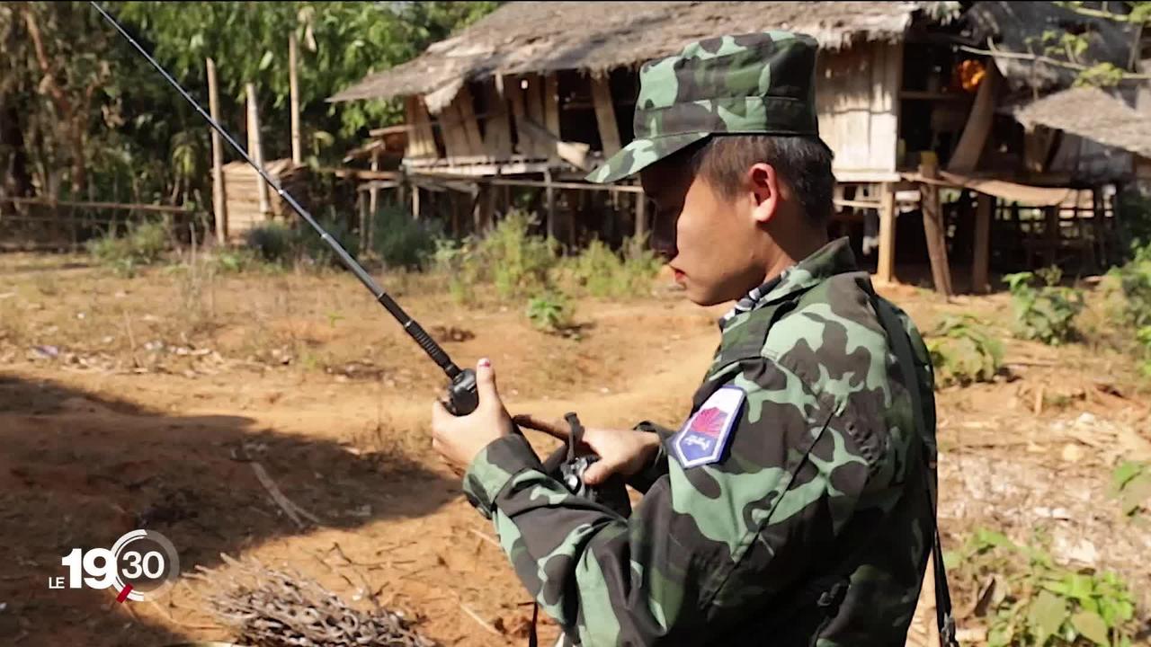En Birmanie, la prise du pouvoir par la junte militaire s'est déroulée il y a 2 ans