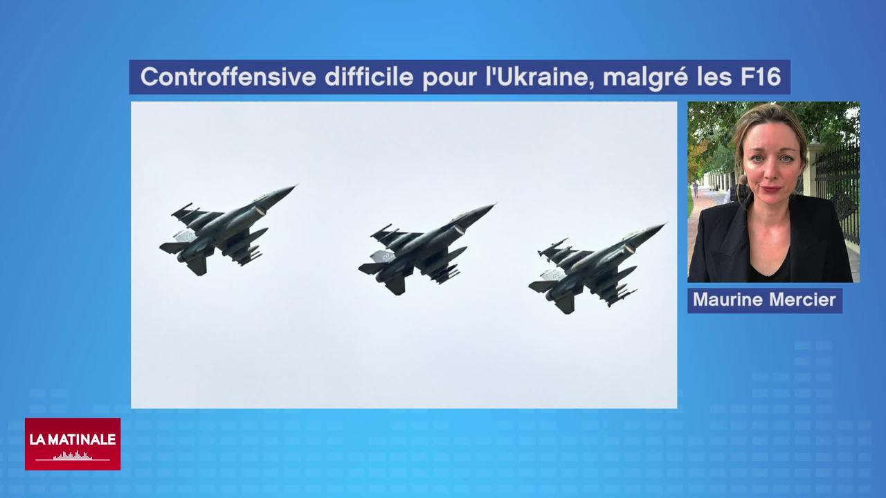 L’Ukraine recevra des avions de combat F-16 de la part de l’Occident (vidéo)