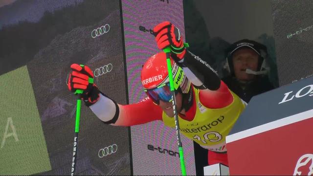 Kranjska Gora (SLO), slalom géant messieurs, 2e manche: Justin Murisier (SUI)