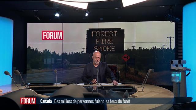 Au Nord du Canada, des milliers de personnes fuient les feux de forêt