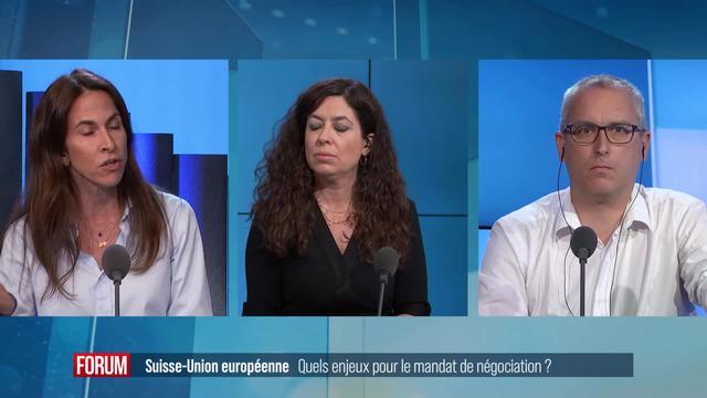 Quels enjeux pour le mandat de négociation Suisse-UE? Interview d’Aude Pugin et Christian Dandrès