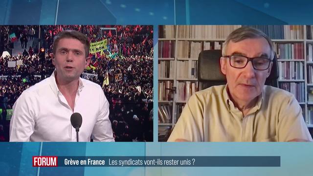 Grève en France: les syndicats vont-ils rester unis? Interview de Serge Paugam