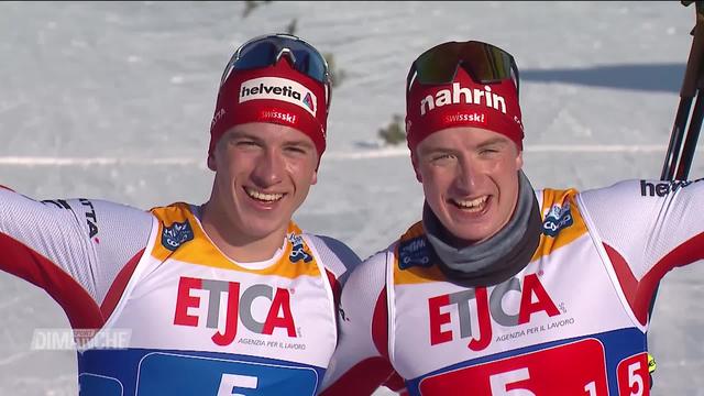 Ski de fond: Riebli-Grond 3es du sprint par équipe