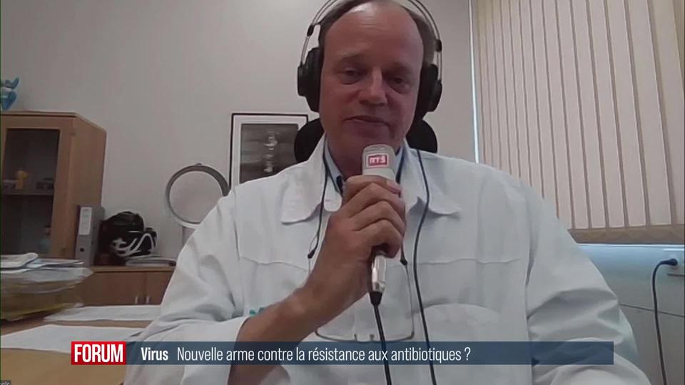 Les virus sont-ils la nouvelle arme contre la résistance aux antibiotiques? Interview de Christian van Delden