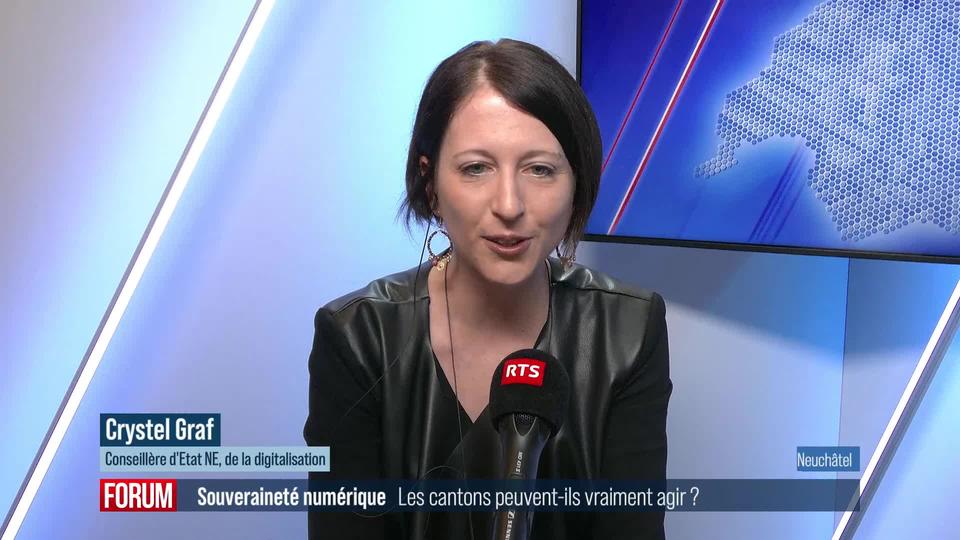 Quelle souveraineté numérique pour les données sensibles romandes? Interview de Crystel Graf (vidéo)