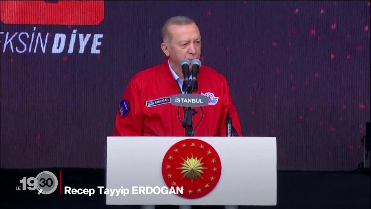 Malade depuis quelques jours, le président Erdogan est réapparu en public samedi