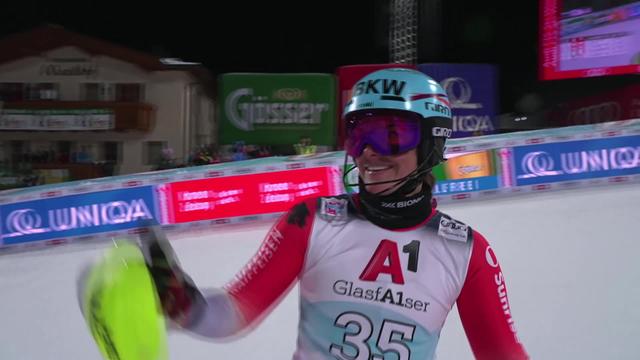 Flachau (AUT), slalom dames, 2e manche: Elena Stoffel (SUI)